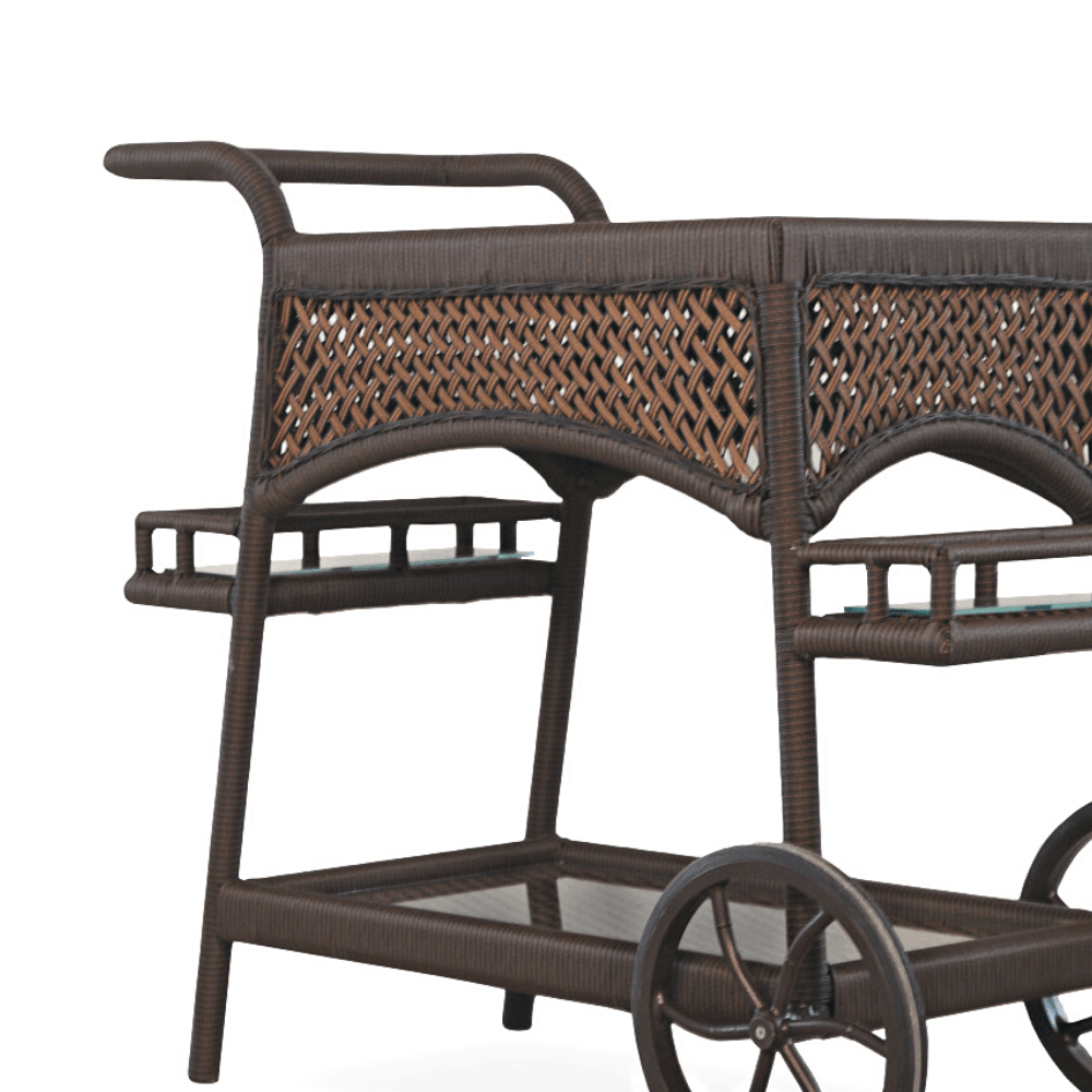 Grand Traverse Outdoor Furniture Patio Bar Cart Lloyd Flanders - Uptown Sebastian