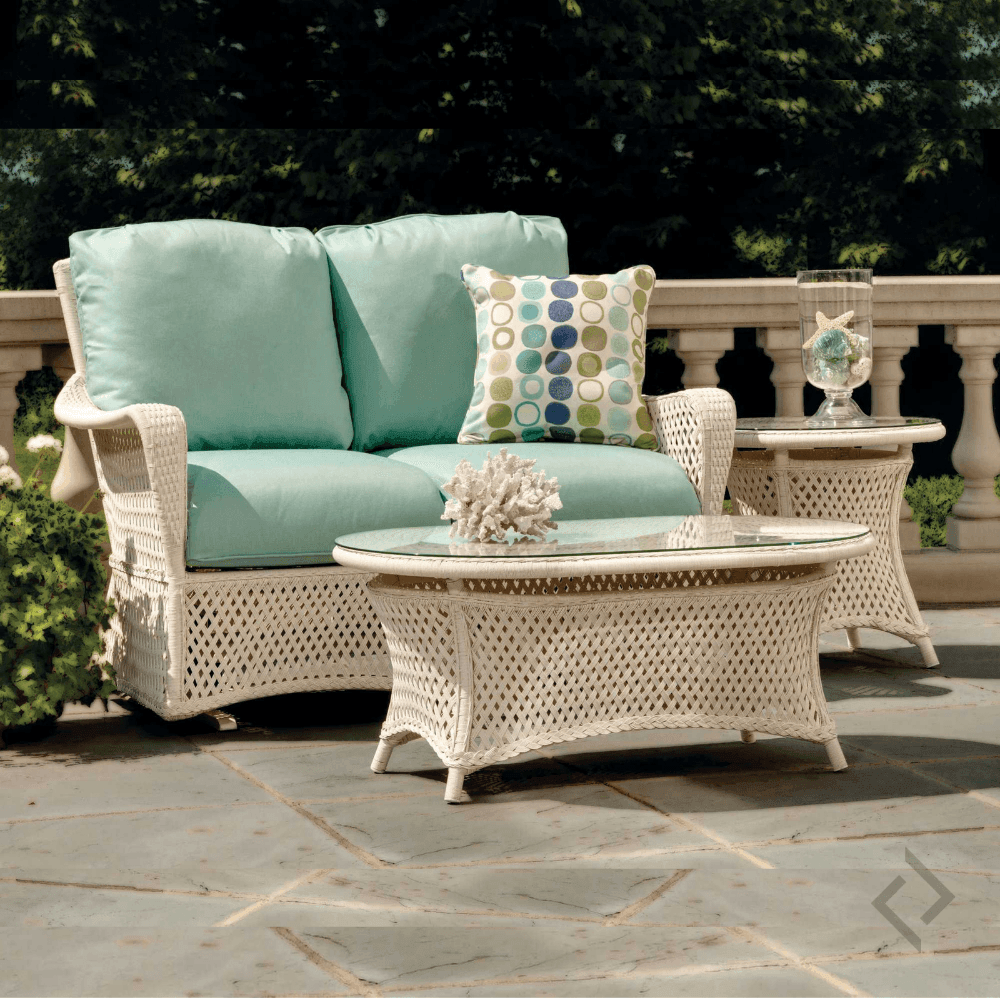 Grand Traverse Outdoor Loveseat Glider Replacement Cushions Lloyd Flanders - Uptown Sebastian