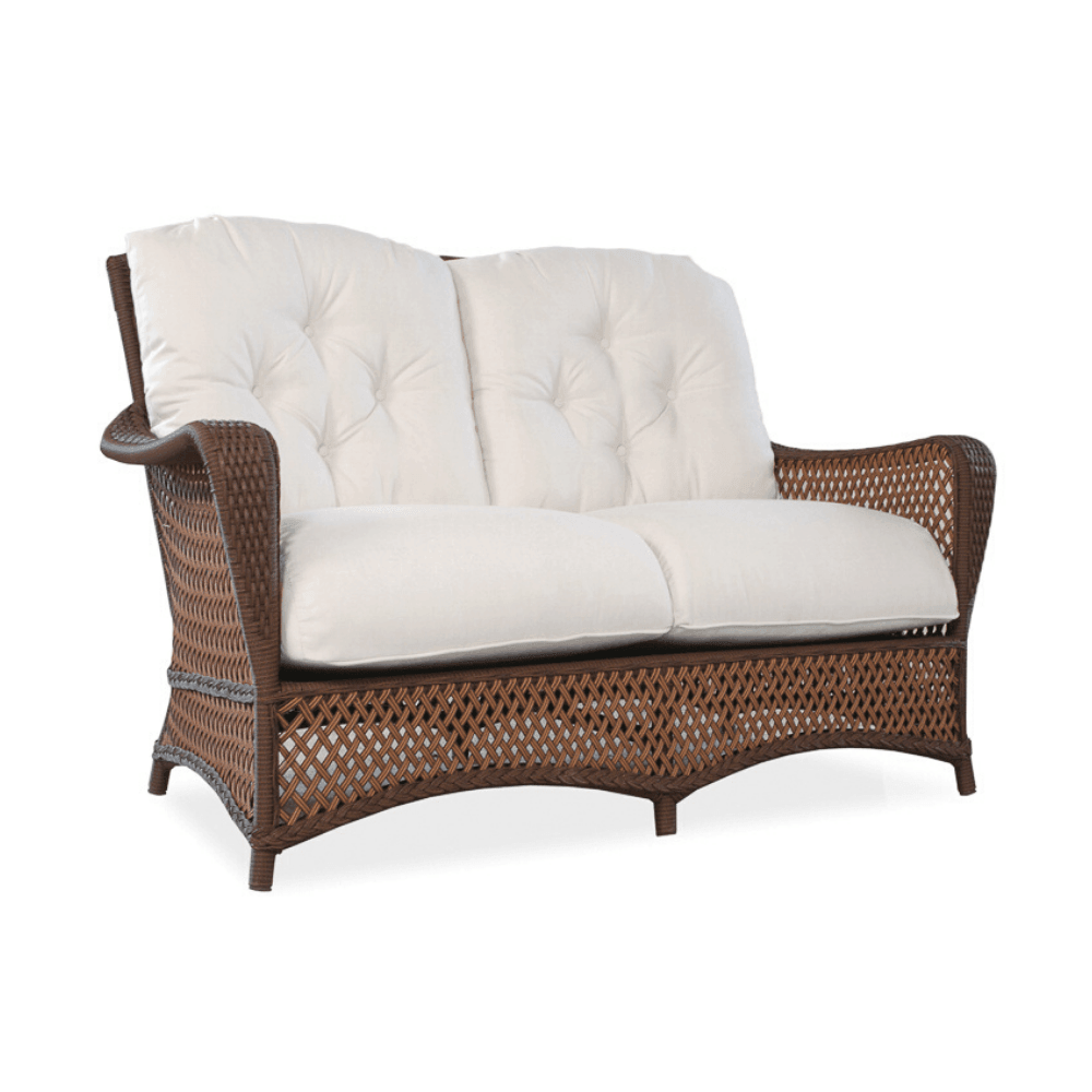 Grand Traverse Outdoor Loveseat Replacement Cushions Lloyd Flanders - Uptown Sebastian