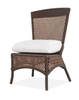 Grand Traverse Patio Armless Dining Chair With Sunbrella Cushions - Uptown Sebastian