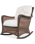 Grand Traverse Patio Loveseat Glider Rocking Chair With Tables - Uptown Sebastian