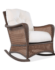 Grand Traverse Patio Loveseat Glider Rocking Chair With Tables - Uptown Sebastian