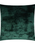 Grated Emerald Solid Green Large Throw Pillow With Insert - Uptown Sebastian