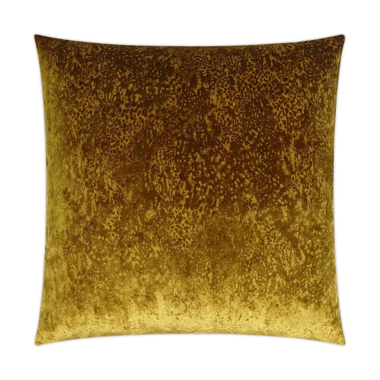 Grated Ochre Solid Chartreuse Large Throw Pillow With Insert - Uptown Sebastian