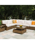 Hamptons Armless Sectional Unit All-Weather Outdoor Furniture - Uptown Sebastian