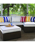 Hamptons Left Arm Sectional Unit All-Weather Outdoor Furniture - Uptown Sebastian