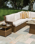 Hamptons Left Arm Sectional Unit All-Weather Outdoor Furniture - Uptown Sebastian
