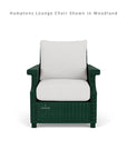 Hamptons Outdoor Furniture Wicker Lounge Chair Lloyd Flanders - Uptown Sebastian