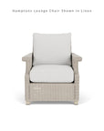 Hamptons Outdoor Furniture Wicker Lounge Chair Lloyd Flanders - Uptown Sebastian