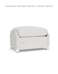 Hamptons Outdoor Furniture Wicker Ottoman Lloyd Flanders - Uptown Sebastian