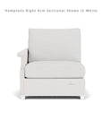 Hamptons Outdoor Wicker L-Shaped Sectional With Accent Tables - Uptown Sebastian