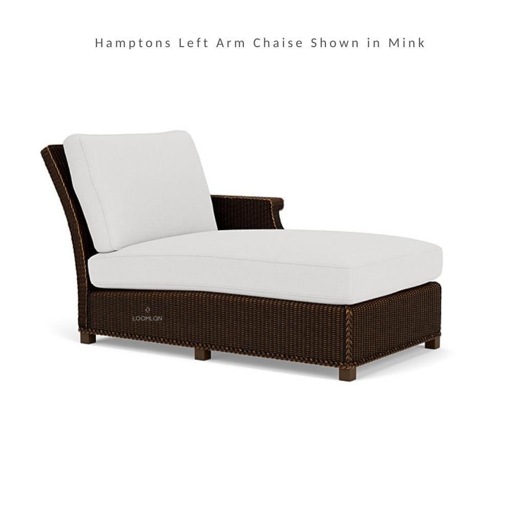 Hamptons Outdoor Wicker L-Shaped Sectional With Side Table Lloyd Flanders - Uptown Sebastian