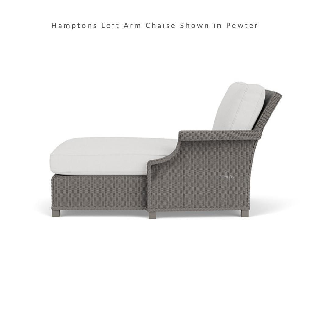 Hamptons Outdoor Wicker L-Shaped Sectional With Side Table Lloyd Flanders - Uptown Sebastian