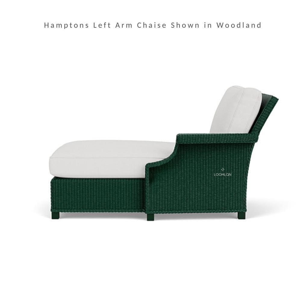 Hamptons Outdoor Wicker L-Shaped Sectional With Side Table Lloyd Flanders - Uptown Sebastian