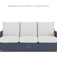 Hamptons Outdoor Wicker Sofa and Lounge Chair Set With Tables - Uptown Sebastian