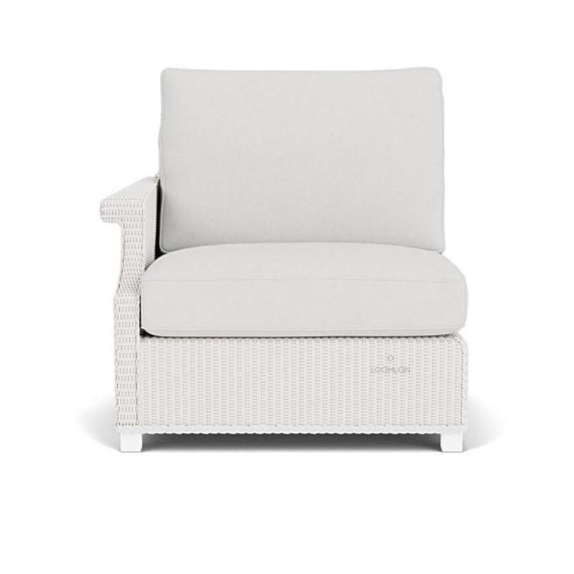 Hamptons Right Arm Sectional Unit All-Weather Outdoor Furniture - Uptown Sebastian