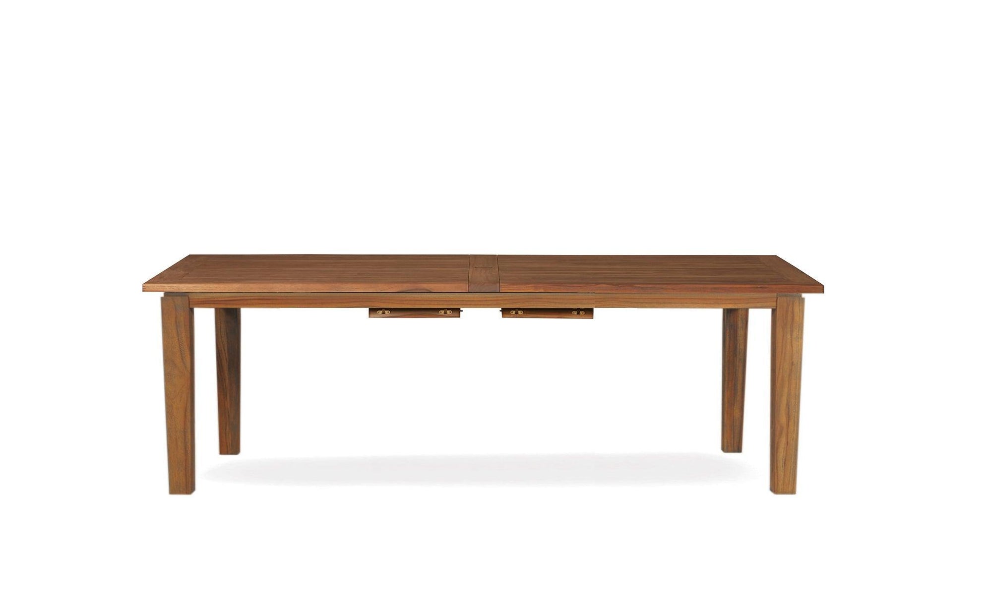 Lloyd Flanders Hamptons Teak Extendable Dining Table Set With Chairs