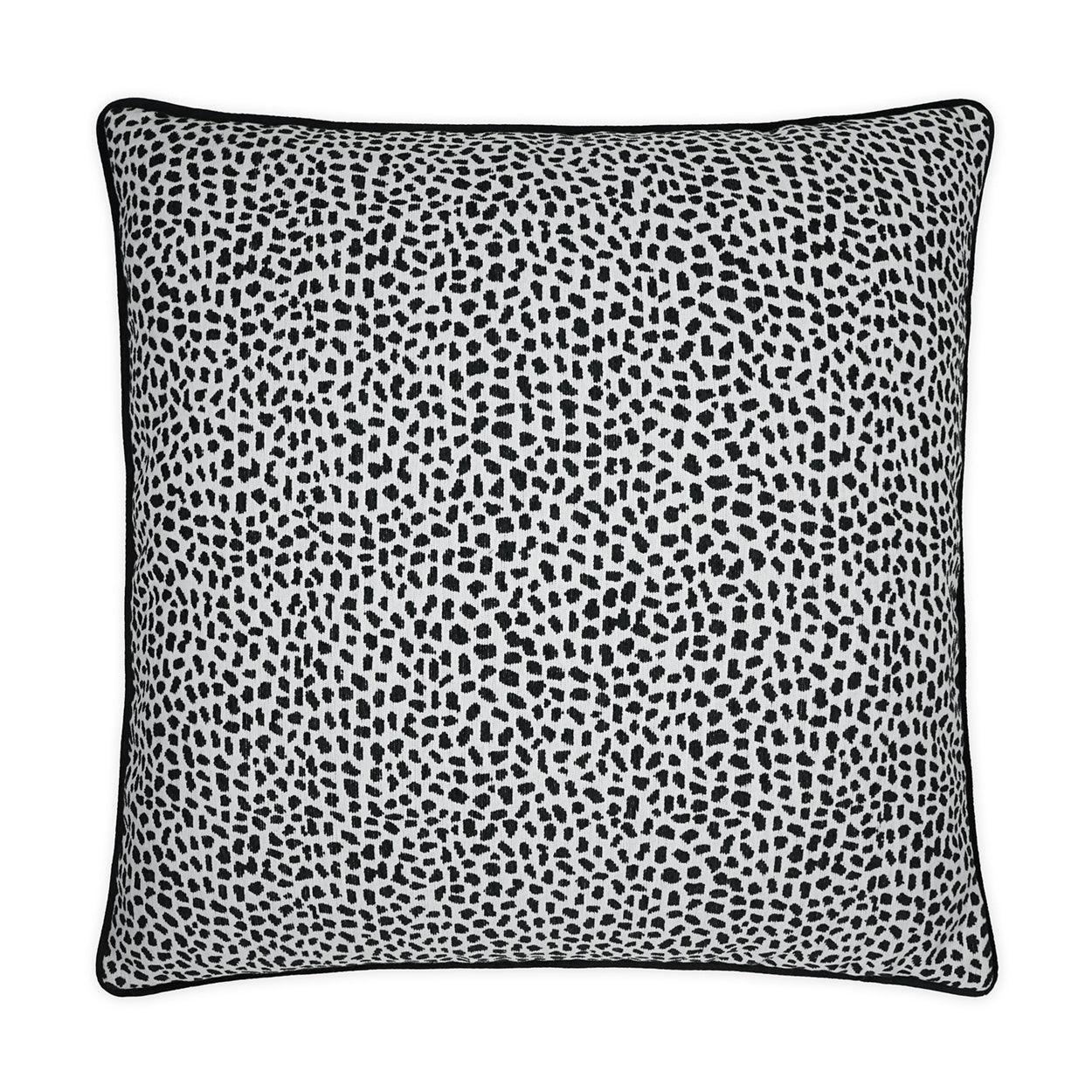 Hopper Animal Black White Large Throw Pillow With Insert - Uptown Sebastian