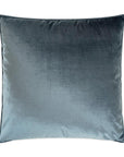 Iridescence Baltic Solid Slate Blue Large Throw Pillow With Insert - Uptown Sebastian