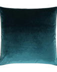 Iridescence Peacock Turquoise Teal Large Throw Pillow With Insert - Uptown Sebastian