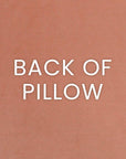 Jefferson Blush Band / Ribbon Blush Large Throw Pillow With Insert - Uptown Sebastian