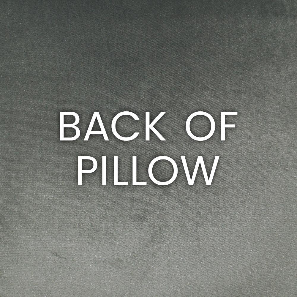Jefferson Graphite Band / Ribbon Grey Large Throw Pillow With Insert - Uptown Sebastian
