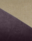 Jefferson Lumbar Amethyst Color block Purple Large Throw Pillow With Insert - Uptown Sebastian