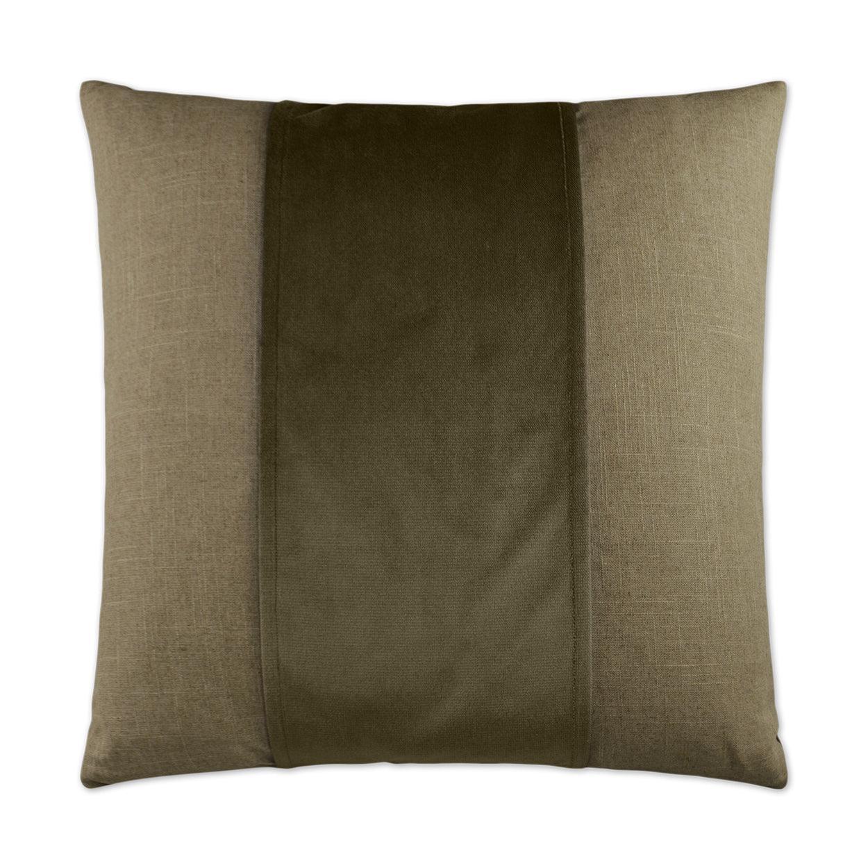 Jefferson Otter Band / Ribbon Brown Large Throw Pillow With Insert - Uptown Sebastian