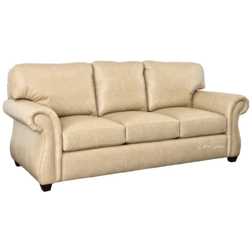 Journey to the Center of Comfort Leather Sofa - Uptown Sebastian