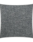 Kensington Black Textured Solid Black Large Throw Pillow With Insert - Uptown Sebastian