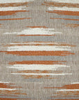 Kenzo Orange Circular Dots Orange Large Throw Pillow With Insert - Uptown Sebastian