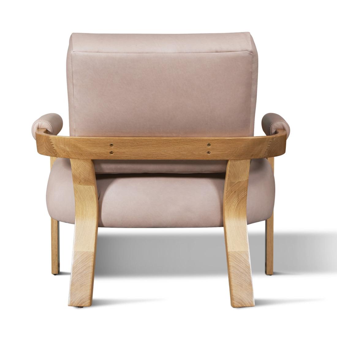 Kervella Full Aniline Nubuck Leather Accent Chair - Uptown Sebastian