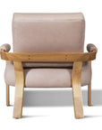 Kervella Full Aniline Nubuck Leather Accent Chair - Uptown Sebastian