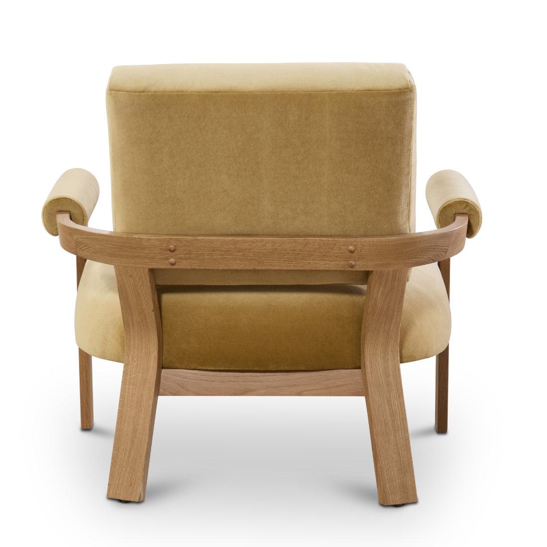 Kervella Stain Resistant Velvet Accent Chair - Uptown Sebastian