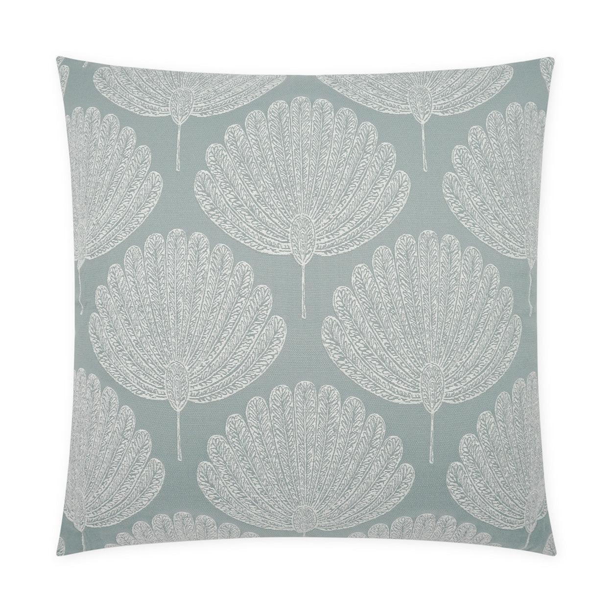 Kita Aqua Global Floral Mist Large Throw Pillow With Insert - Uptown Sebastian