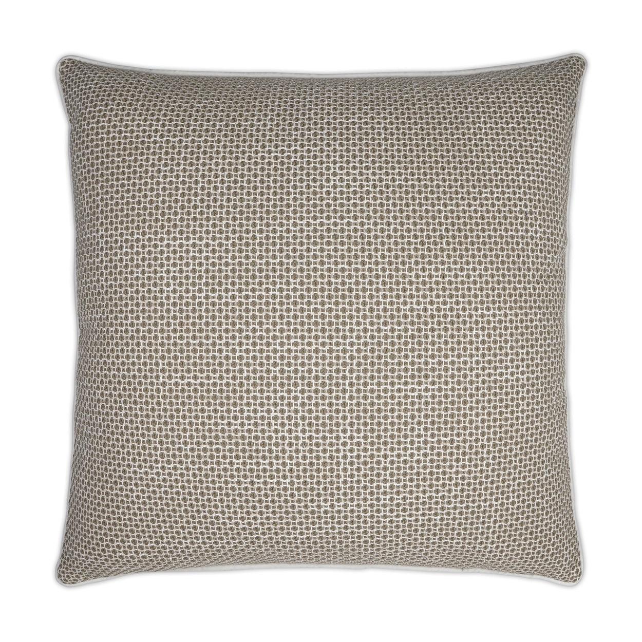 Kristal Mushroom Tan Taupe Large Throw Pillow With Insert - Uptown Sebastian