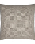 Kristal Mushroom Tan Taupe Large Throw Pillow With Insert - Uptown Sebastian