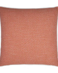 Kristal Tomato Traditional Red Large Throw Pillow With Insert - Uptown Sebastian