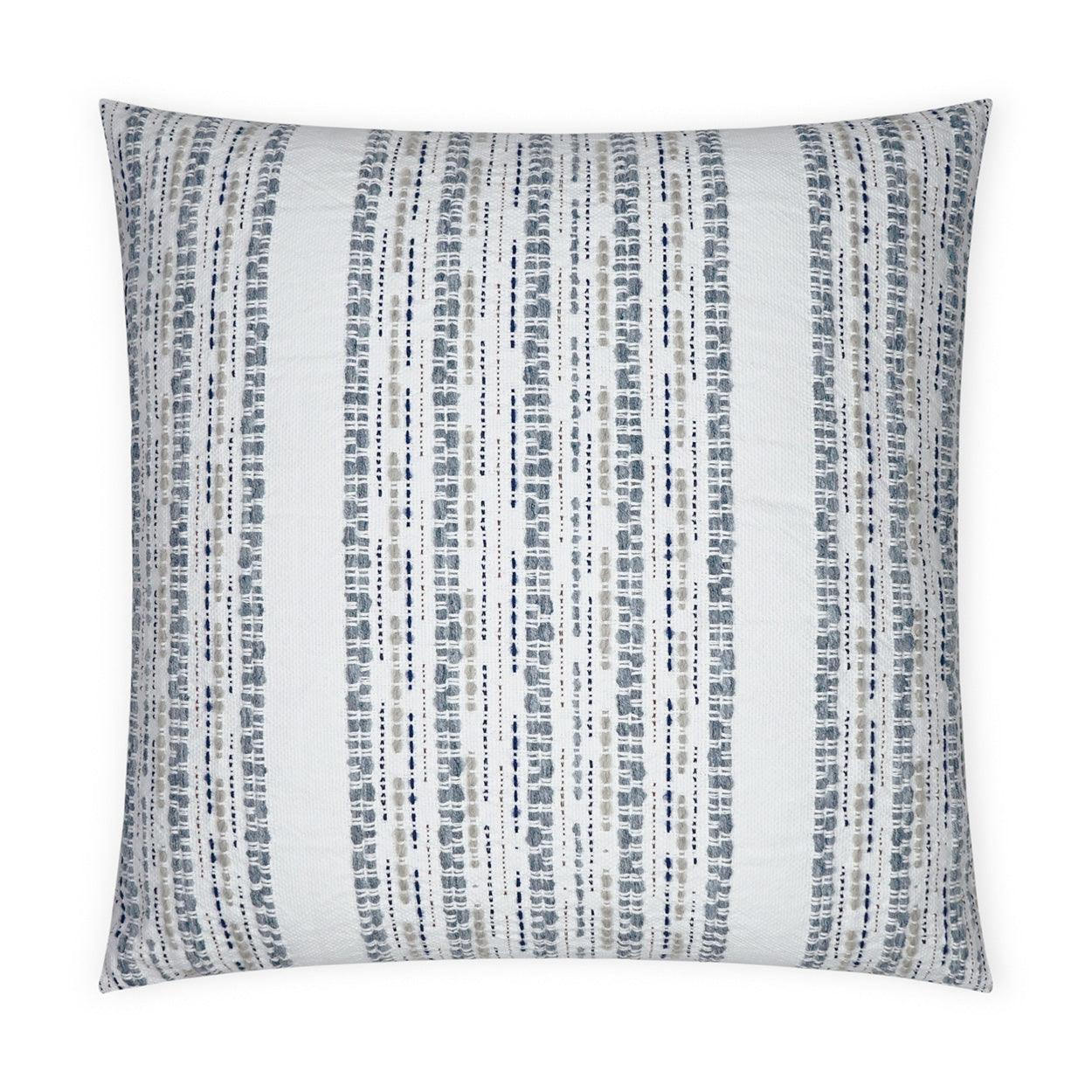 Kyra Water Global Blue Large Throw Pillow With Insert - Uptown Sebastian