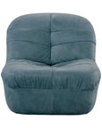 Large Comfortable Living Room Leather Chair - Uptown Sebastian