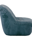 Large Comfortable Living Room Leather Chair - Uptown Sebastian