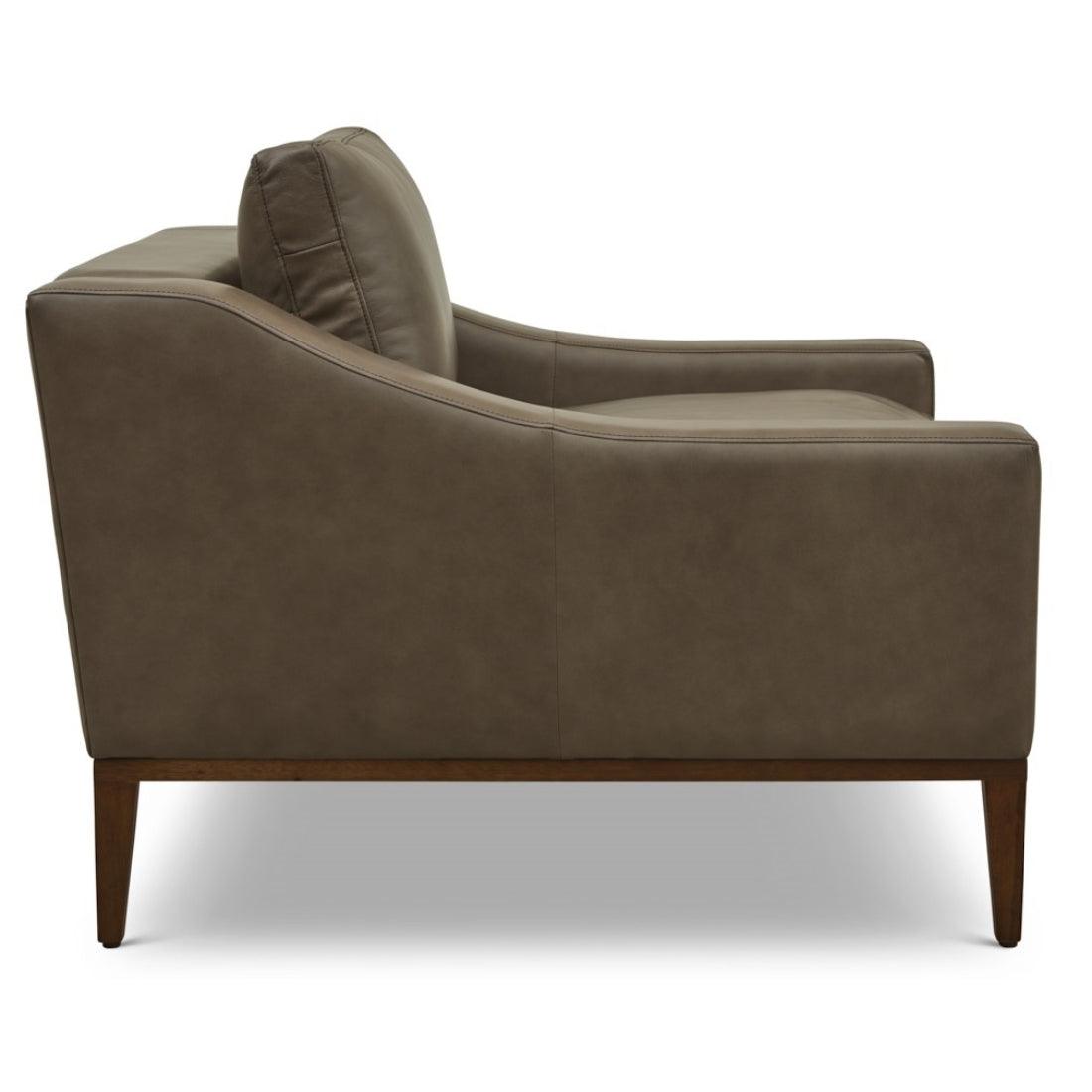 Large Leather Club Chair for Living Room - Uptown Sebastian