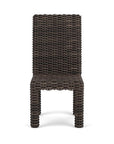 Largo Armless Dining Chair All Weather Wicker Furniture Made in USA - Uptown Sebastian