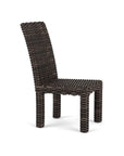 Largo Armless Dining Chair All Weather Wicker Furniture Made in USA - Uptown Sebastian