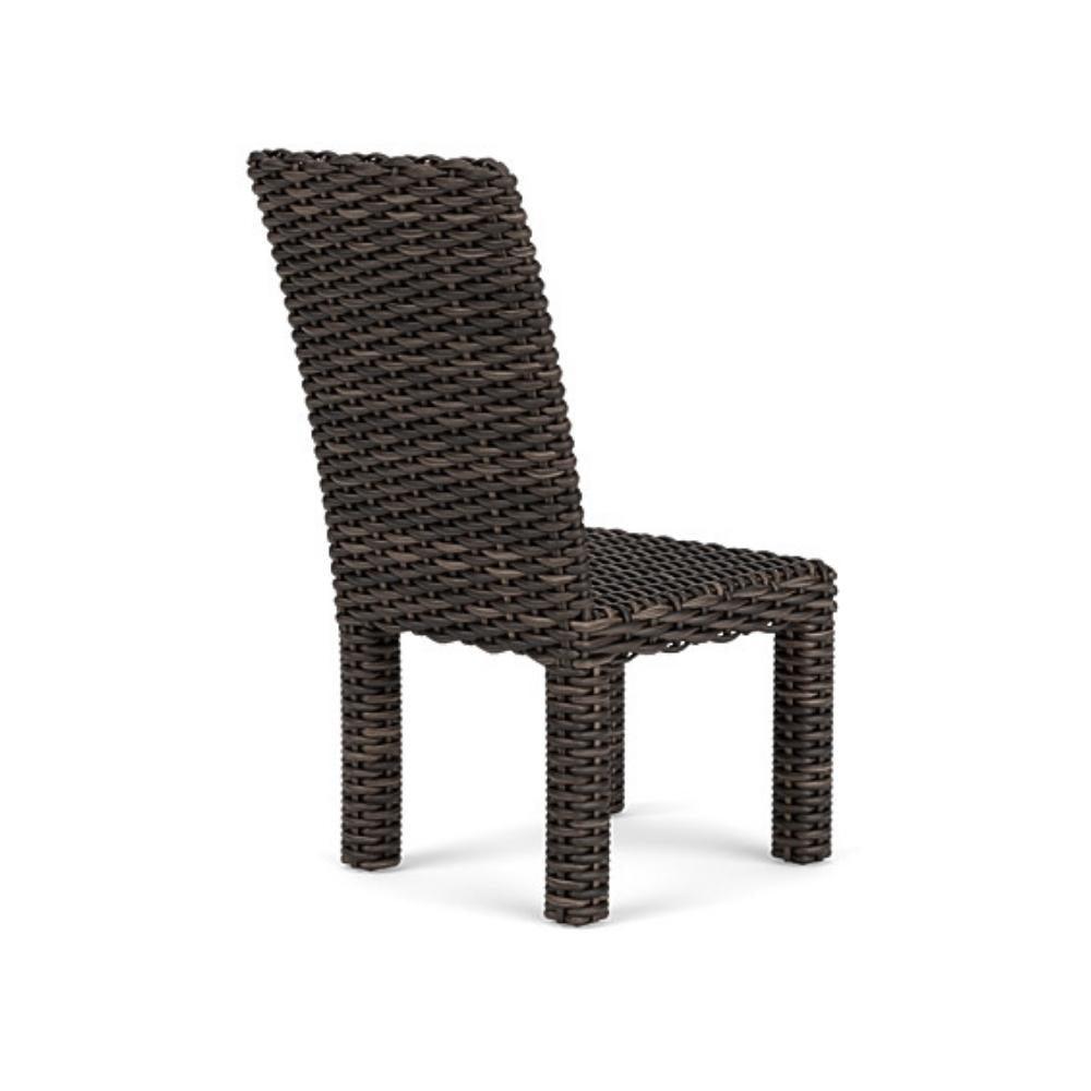 Largo Armless Dining Chair All Weather Wicker Furniture Made in USA - Uptown Sebastian