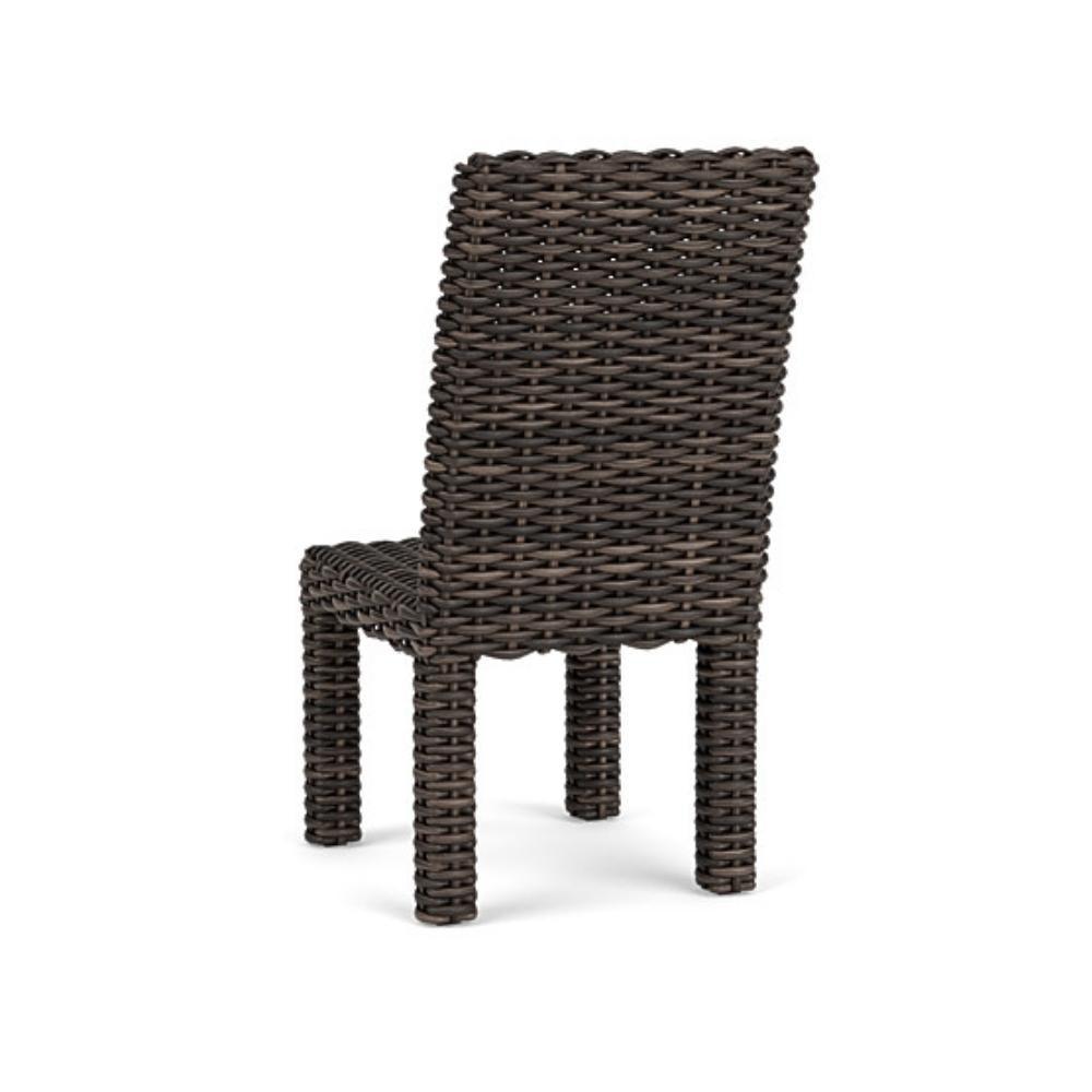 Largo Armless Dining Chair All Weather Wicker Furniture Made in USA - Uptown Sebastian