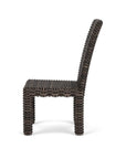 Largo Armless Dining Chair All Weather Wicker Furniture Made in USA - Uptown Sebastian