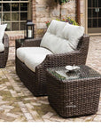 Largo Loveseat All Weather Wicker Furniture Made in USA Lloyd Flanders - Uptown Sebastian