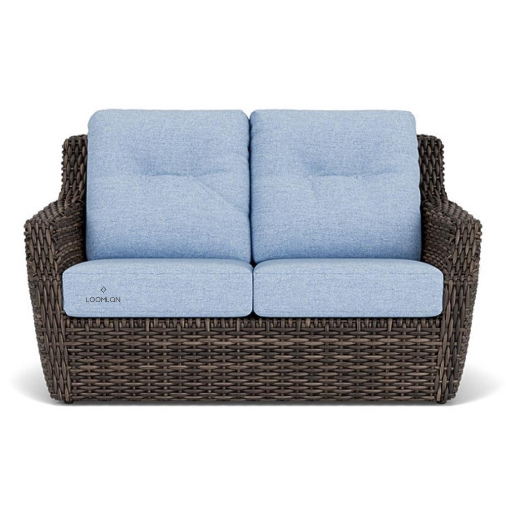 Largo Loveseat All Weather Wicker Furniture Made in USA Lloyd Flanders - Uptown Sebastian