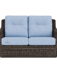 Largo Loveseat All Weather Wicker Furniture Made in USA Lloyd Flanders - Uptown Sebastian